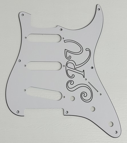 White pickguard scratch plate - pickguard,