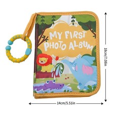 Album photo tissu souple pour