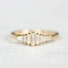 Bague en or jaune 14 carats et