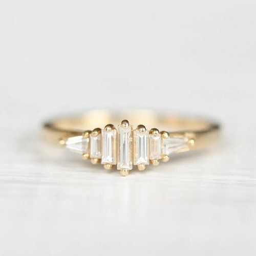 Bague jaune carats et - jaune, 14
