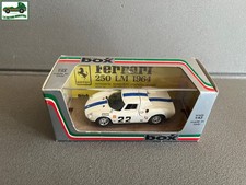 Voiture Miniature Ferrari 250 LM 1964 BOX Italy au 1/43