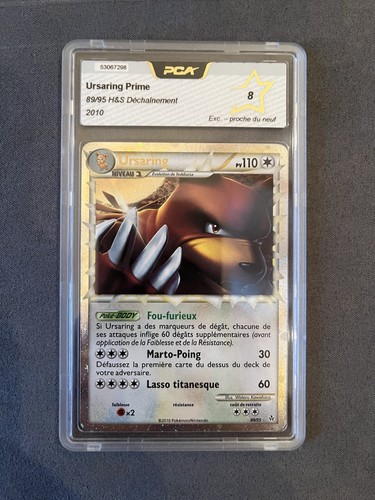 Carte pokémon ursaring prime - pokémon,