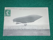 CPA Aviation - Le Dirigeable Patrie à Moisson - Construit par MM, Lebaudy