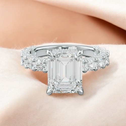 Bague fiançailles semi - bague,