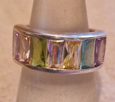 Bague alliance argent - ,