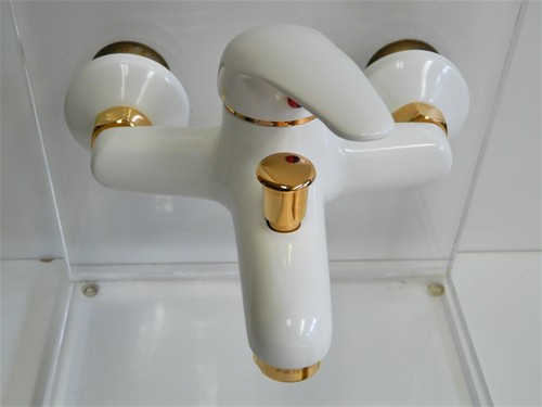 Baignoire blanc 24 carat - blanc/or, (