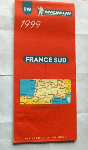 Carte michelin france sud - -,