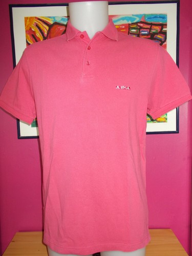 Polo coton rose manches - polo,