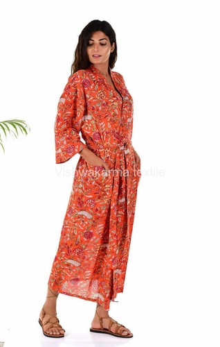 Peignoir kimono taille libre