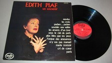 Edith PIAF - Un Souvenir -  LP