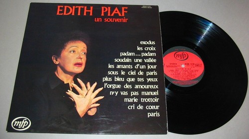 Edith piaf souvenir lp - piaf, un