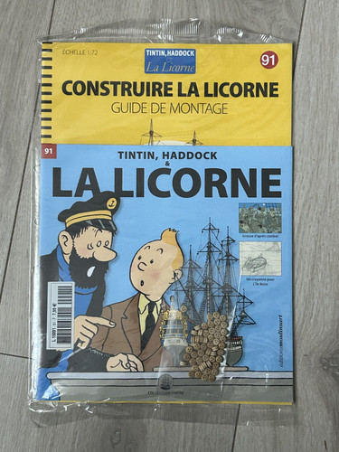 Construire licorne tintin - construire,