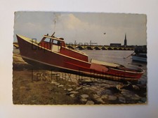 GABARE BORDEAUX PONT DE PIERRE TOUR ST MICHEL  carte postale postcard