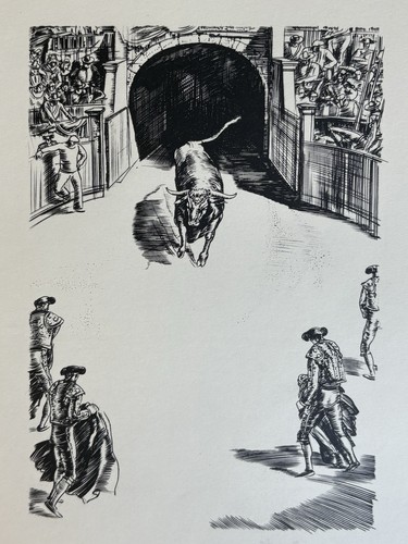 Albert decaris gravure espagne - albert,