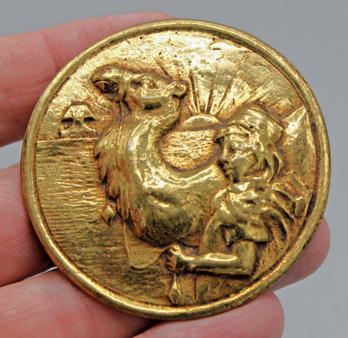 Ancienne broche decor egyste - ancienne,