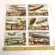 6 Anciennes chromos LIEBIG