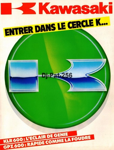 Brochure kawasaki 1985 - kawasaki,