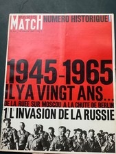 Paris Match numéro historique