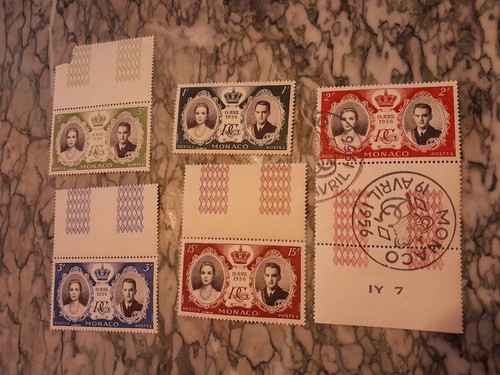 Lot timbres monaco année - timbres,