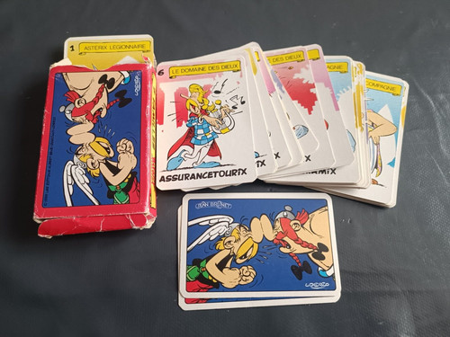 Ancien jeu cartes 7 - jeu,
