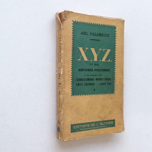Histoires policières - x,y,z.,