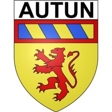 Autun 71 ville Stickers blason