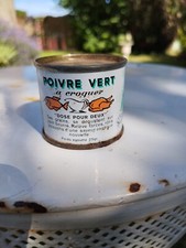 Boite De Conserve Poivre Vert À Croquer Pas Ouverte