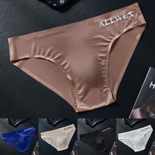 Slip homme en soie glacée