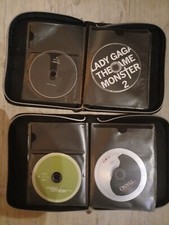 2  Pochettes Range Cd Sadim Design Avec 35 Cd En Bon État