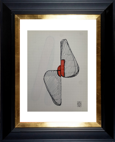 Dessin original recto verso - dessin,