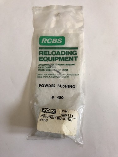 Rcbs poudre bushing - rcbs, #450