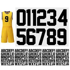 141 Pcs Lettres et Chiffres