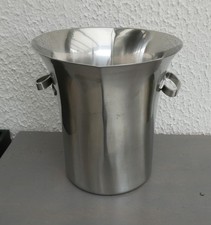 SEAU A CHAMPAGNE GUY DEGRENNE INOX 18/8 - MODELE ANNEES 1980