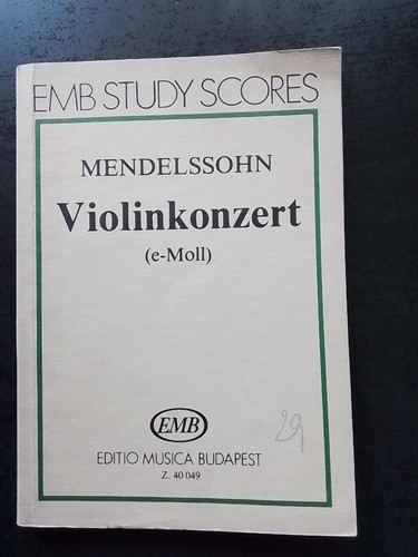 Partition mendelssohn - partition,