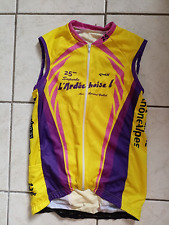 MAILLOT VESTE CYCLISTE VELO EKOI 25EME L'ARDECHOISE TAILLE M/3 TBE