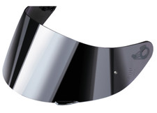 Visière Miroir Argent Pour