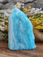 Aragonite bleue en pointe