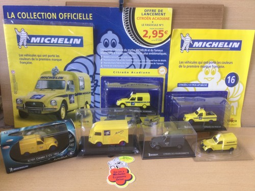 Lot miniatures 2cv - de, 5