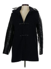Sandro Women Black Wool Coat