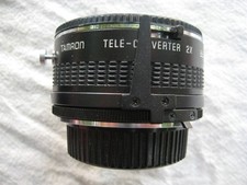 Tamron Téléconverter : doubleur de focale, monture Minolta MD. Bouchons + étui