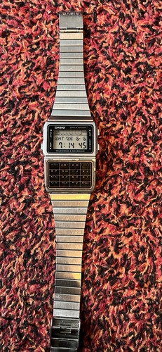 Vintage 1980s casio data bank - 1980s,