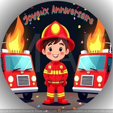 Pompier . Décoration de
