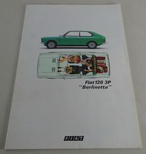 Brochure Fiat 128 3P