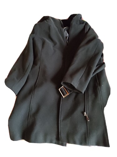 Manteau capuche noir 44 - à,