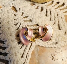 Boucles d'oreilles rose