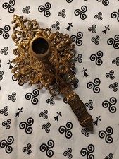 Bougeoir rat de cave bronze