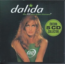 DALIDA Les 101 Plus Belles Chansons Collector 5 CD Neuf