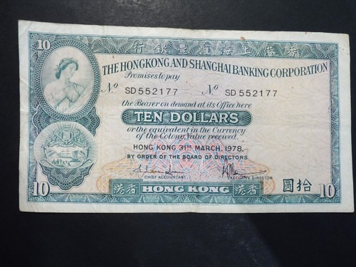 Rare ancien billet dollars - ancien, 10