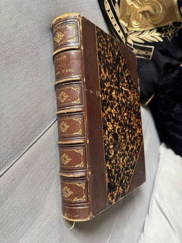 Ancien livre jeanne arc - ancien,