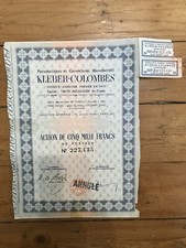 KLEBER COLOMBES, Pneumatiques